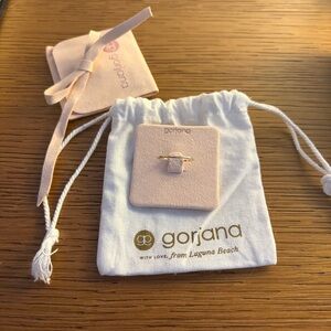 Gorjana 14KT Gold Diamond Ring